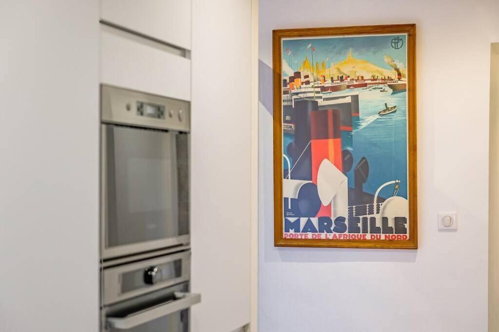 Appartement 5*, Climatise, Avec Terrasse Au Quartier Le Panier มาร์กเซย ภายนอก รูปภาพ