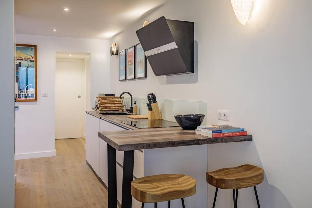 Appartement 5*, Climatise, Avec Terrasse Au Quartier Le Panier มาร์กเซย ภายนอก รูปภาพ